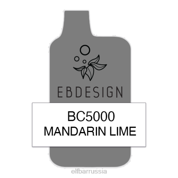 ELFBAR 428V57 мандарин-лайм 5000 потребительский - одинарный