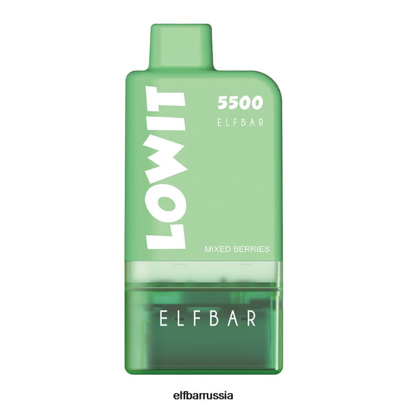 ELFBAR предварительно заполненный комплект модулей lowit 5500 2%nic смешанные ягоды V4DFP129