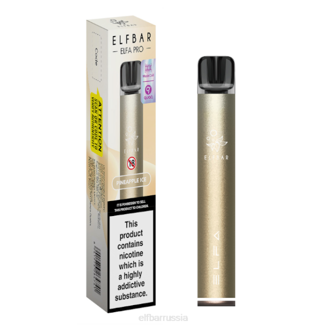 капсула тёмного золота + ананасового льдакомплект elfbar elfa pro pod - перезаряжаемый 406J75